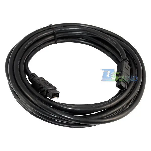 Danspeed 6Ft 10Ft 15Ft FireWire 800 IEEE 1394B 9Pin мужчина к Мужской быстро dv кабель Длина 1 8 m 3m 4 5 m|dv