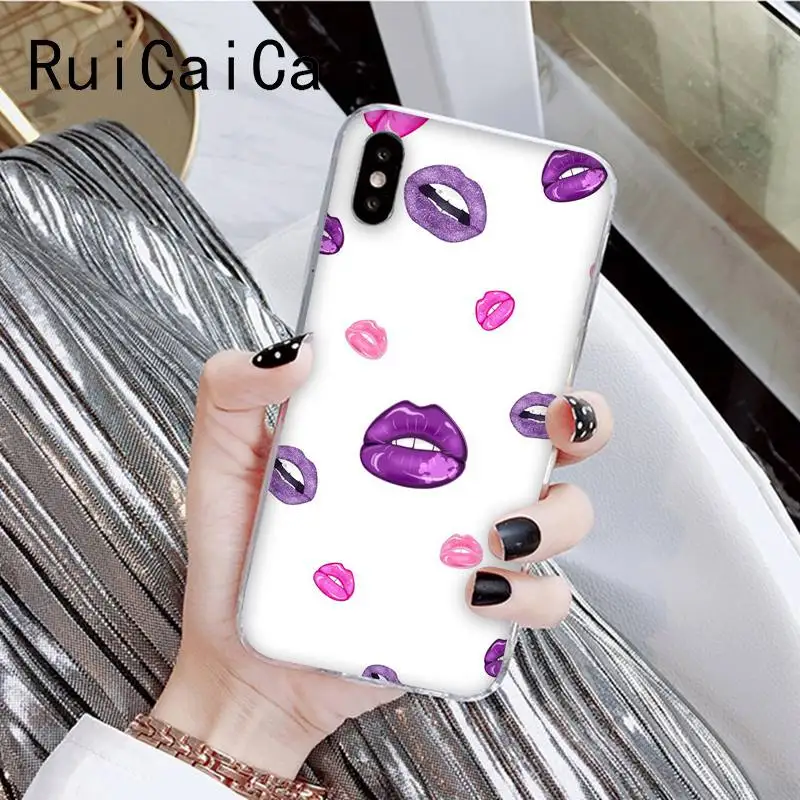 Girly Pink lips fashion newly pattern