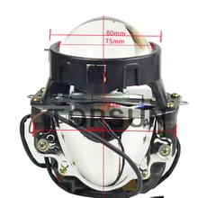 Koito светодиодный Би-ксеноновый объектив модифицированный светодиодный светильник светодиодный источник высокой яркости над ксеноновой лампой высокого качества