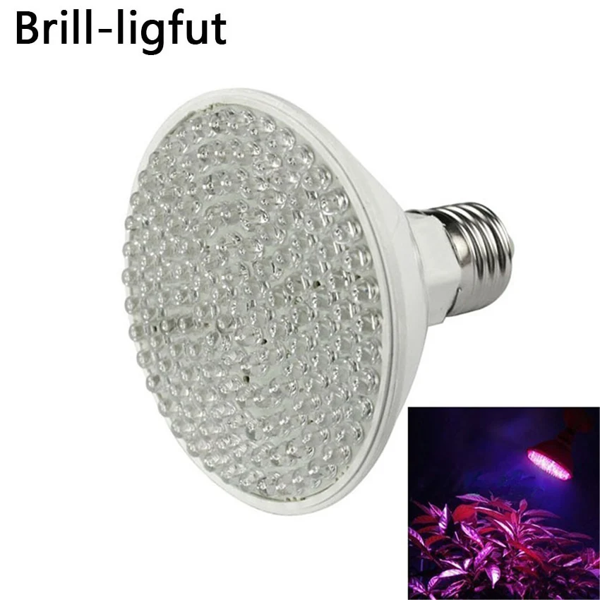  Full Spectrum E27 38leds 60leds 100leds 138leds led Plant Grow Light Lamp Bulbs AC220V for Hydropon - 32869928415