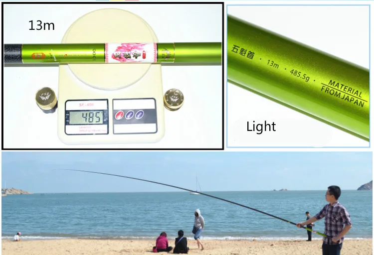 Novo Tipo de Vara De Pesca Super