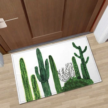 

Zeegle Outdoor Rug Doormat Indoor Plants Printed Carpet For Living Room Home Area Rug Non-slip Bathroom Mat Bedroom Foot Mat