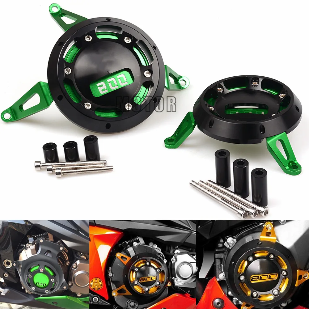 

Motorcycle accessories Engine Guard Side Stator Case Engine Protective Cover For Kawasaki Z800 Z 800 2013 2014 2015 2016 2017
