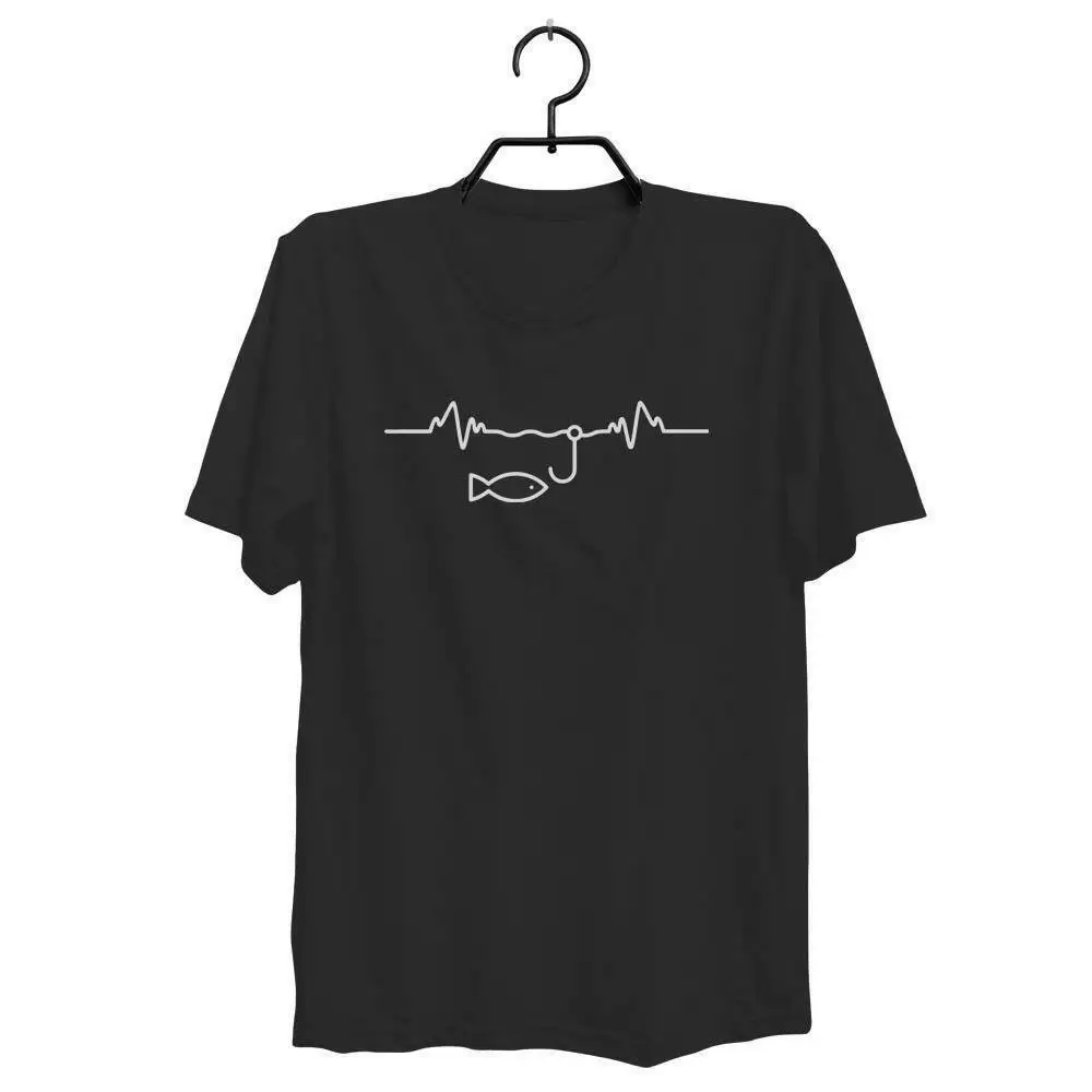 

NEW HEARTBEAT PULSE LOVE FISHING MENS DROWNING WORMS SHIRT USA SIZE S-XXXL ZM1