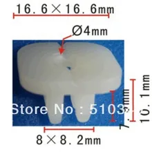 Автомобилей Пластиковые клипсы крепежа#10 Размер винта для 9991-00-503 или 90662-671- 0030 или 68425-H5000