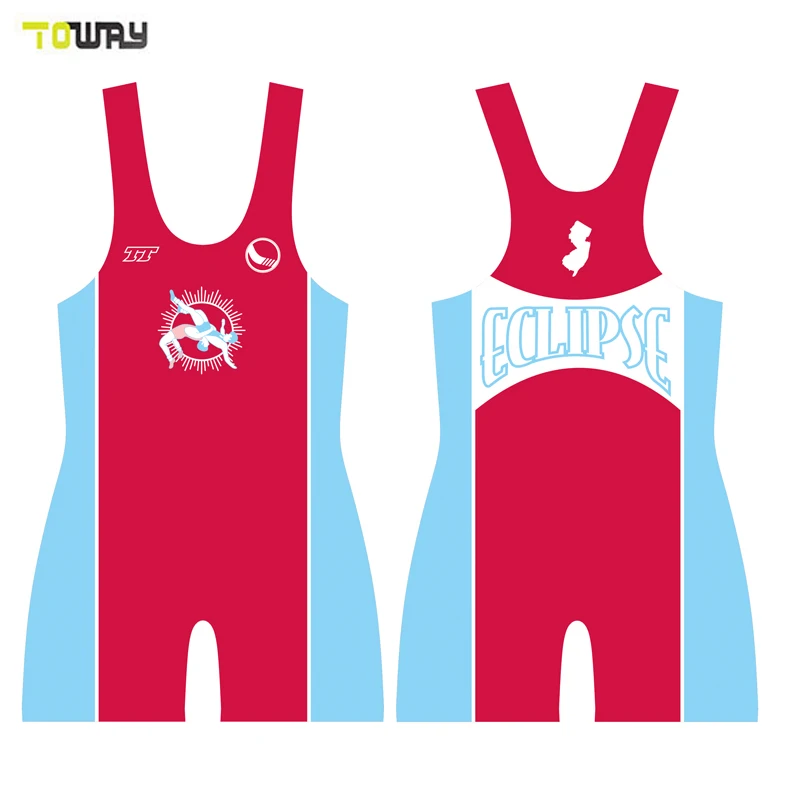 custom Nylon mens plain wrestling singletin Boxing Jerseys from Sports & Entertainment on