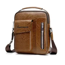 Crossbody Bag Men Business Casual Single Shoulder pack Men's Messenger pack Pu Leather Crossbody Bags For High Quality Male Bags Crossbody Bag Men Business Casual Single Shoulder pack Men's Messenger pack Pu Leather Crossbody Bags For High Quality Male Bags