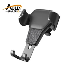 Автомобильный держатель для телефона для Iphone X8 samsung HUAWEI, держатель для мобильного телефона с одной рукой, держатель на вентиляционное отверстие автомобиля, подставка