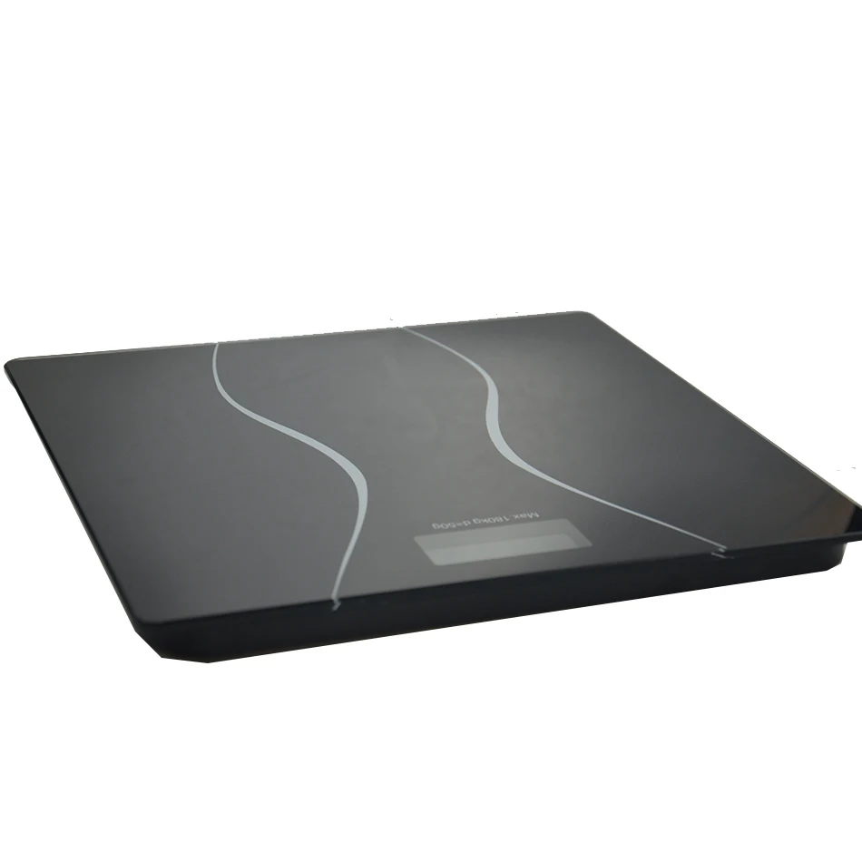 A2 Bathroom Body Scales Glass Smart Household Electronic Digital Floor Weight Balance Bariatric LCD Display 180KG/50G