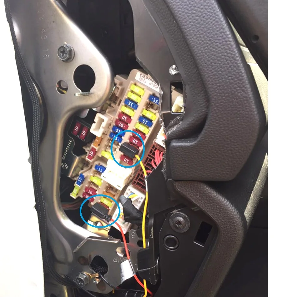 Non-descrutive install
