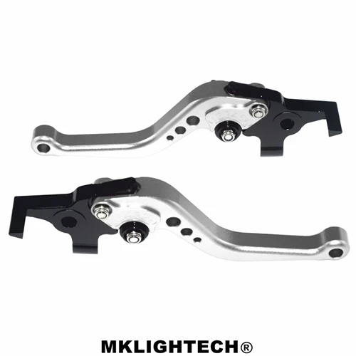 Для YAMAHA XSR 700 ABS 16-18 XSR 900 ABS 16-18 XV 950 Racer 16-17 аксессуары для мотоциклов CNC Короткие тормозные рычаги сцепления - Цвет: Серебристый