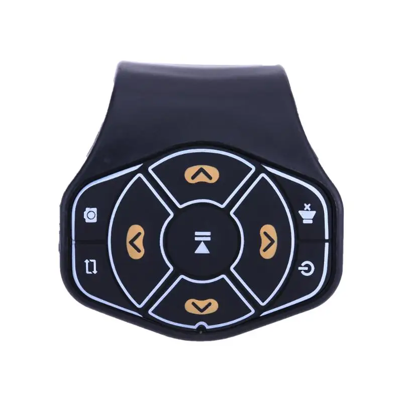 Автомобильное рулевое колесо беспроводной Bluetooth пульт дистанционного управления для воспроизведения мультимедиа Совместимость для iOS Android смартфон системы
