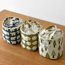 Drawstring сумки корзина для белья складная корзина для белья коробки для хранения грязная одежда сумки Организация хранения корзины васманд