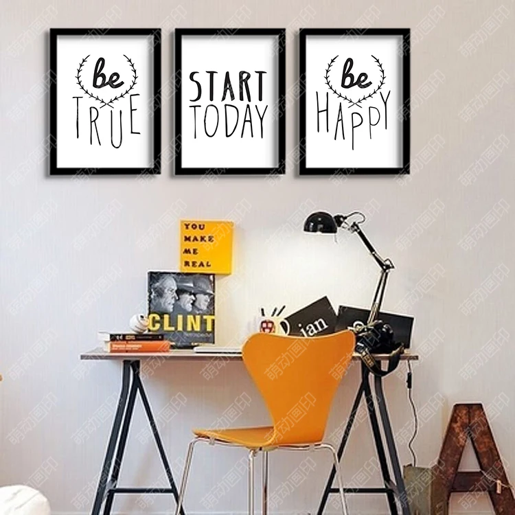 P14 English Alphabet Inspirational Quotes Poster Wall Pictures P14 English Alphabet Inspirational Quotes Poster Wall Pictures Living Room Decor Frame Not Include In Painting Calligraphy From Home Garden On