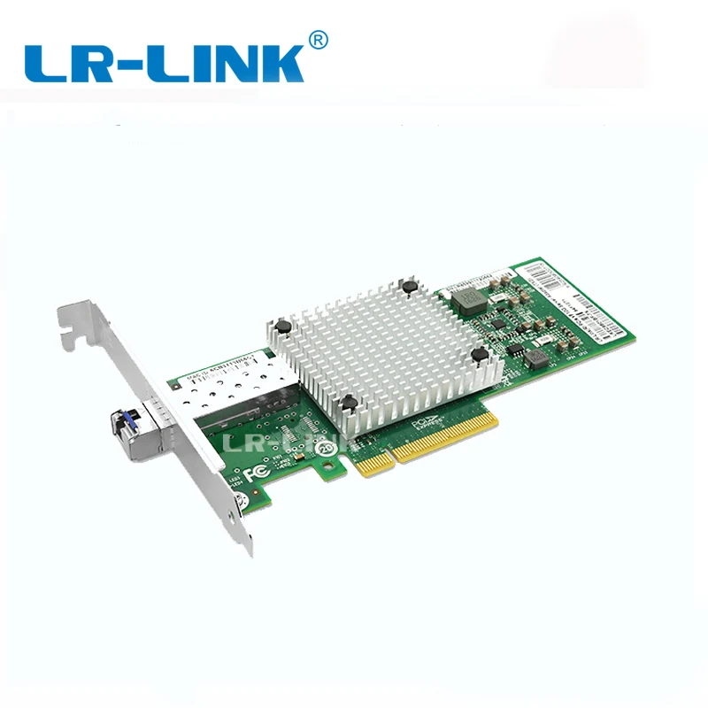 LR-LINK 9801BF-TX/RX 2 шт. 10 Гб Ethernet Сетевая карта(NIC) PCI-E 8x волоконно-оптический серверный адаптер Lan контроллер Intel 82599