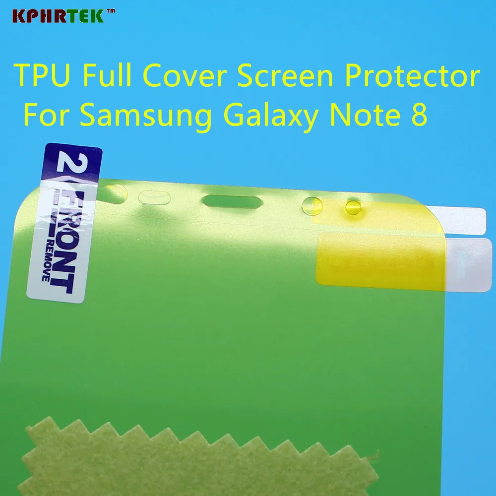 Защитная пленка для переднего экрана для samsung Galaxy Note 8, мягкий чехол из ТПУ