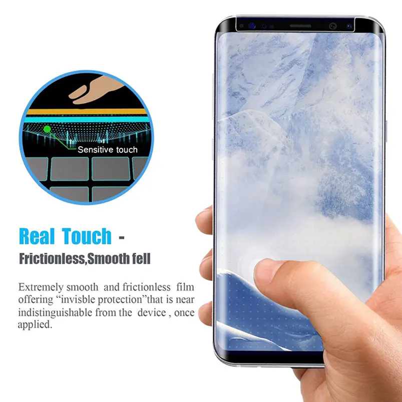 Защитное стекло закаленное для Samsung galaxy S10 E S6 S7 Edge S8 S9 Plus Note 9 8 3D 5D 6D 9D 10D|Защитные