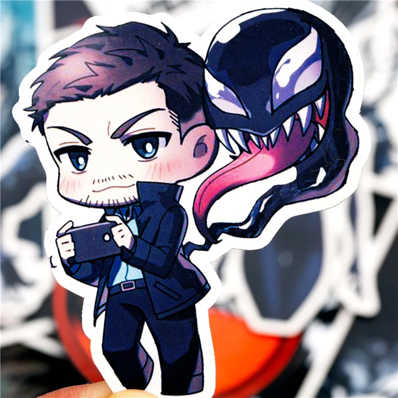 Наклейка Venom s для детей чемодан скейтборд ноутбук граффити забавная наклейка