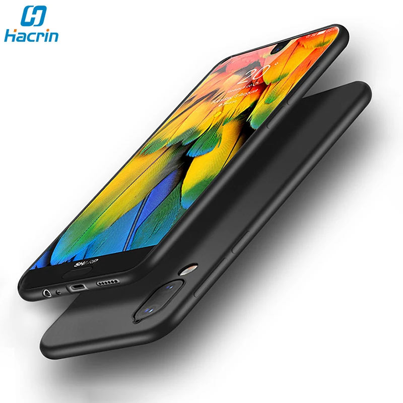 Hacrin матовый чехол для Sharp Aquos S2 мягкий TPU Тонкий сдержанный Матовый Бампер задний