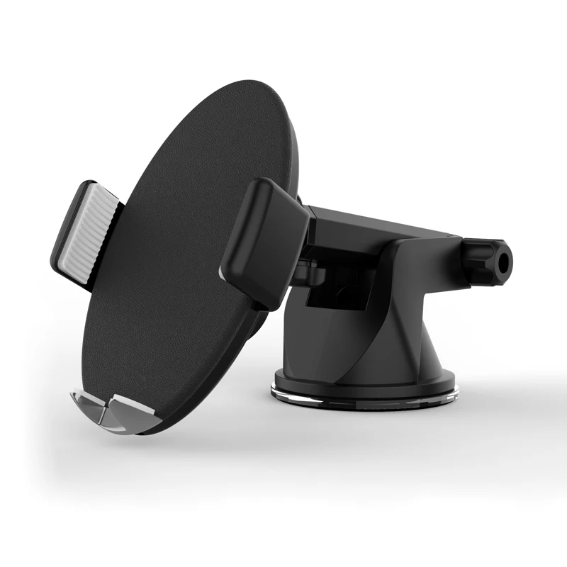Smart Auto Induction 10W Fast QI Wireless Charger Holder For iPhone XR XS Max  ICK5 USB Car Mount Intelligent Phone Holder