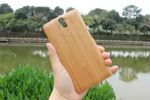 Оригинал oneplus one bamboo задняя крышка защитная case для один плюс один телефон высокое качество жесткий случаи мобильного телефона