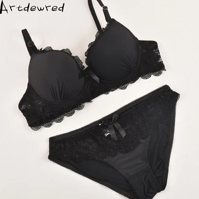 calvin klein underwear set ARTDEWRED New arrival Plus Size Bra Set 38-48 CDE Cup Brassiere Sets Women Sexy Lace Underwear Large Bra And Panty bralette womens lingerie sets Bra & Brief Sets