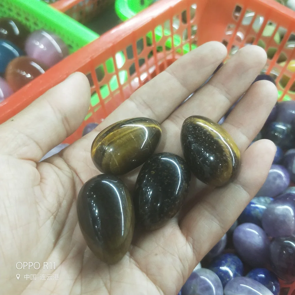 Натуральный хрустальный камень розовый кварц аметист лунный тигровый глаз