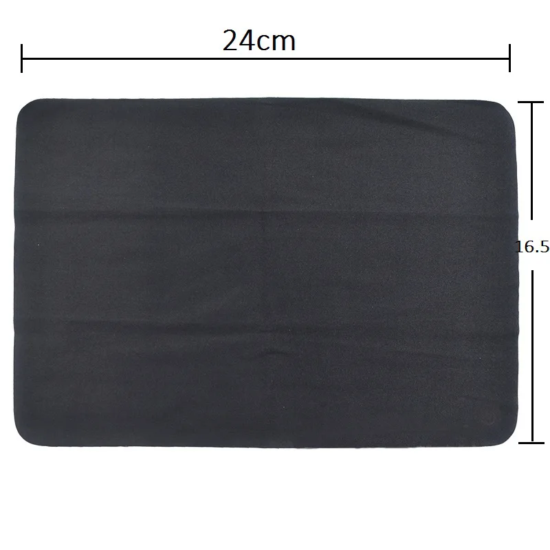 

LEORY 5PCS/lot 24*16.5cm LP Vinyl Record Cleaner Cloth Anti-Static Turntables Pad For CD Player Cleaner Turntable Cleaning