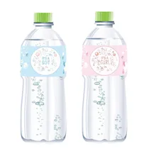 12pcs Gender Reveal Mineral Water Bottle Stickers Baby Shower Girl/Boy 1th Birthday Party Bottle Label Stickers 12pcs Gender Reveal Mineral Water Bottle Stickers Baby Shower Girl/Boy 1th Birthday Party Bottle Label Stickers