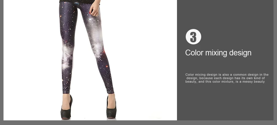 NADANBAO брендовые новые 3D цифровые черно-белые леггинсы с изображением галактики модные тонкие сексуальные леггинсы с принтом женские леггинсы женские брюки