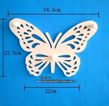 DIY Новые декоративные полки из полой древесины, вешалка для пальто, украшение дома, подвесной стеллаж для хранения, аксессуары для ванной комнаты - Цвет: C