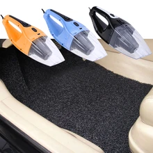 2016 Nueva 120 W Vacío Portable Del Coche Aspirador Mojado Y Seco de doble Uso Auto Encendedor de Cigarrillos Filtro Hepa 12 V 3 Colores E # A3