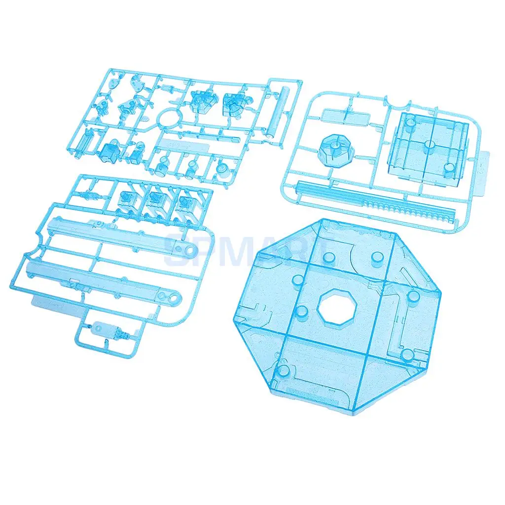 Plastic Action Base Stand Display Support for 1/100 MG Gundam Figure 4 Color