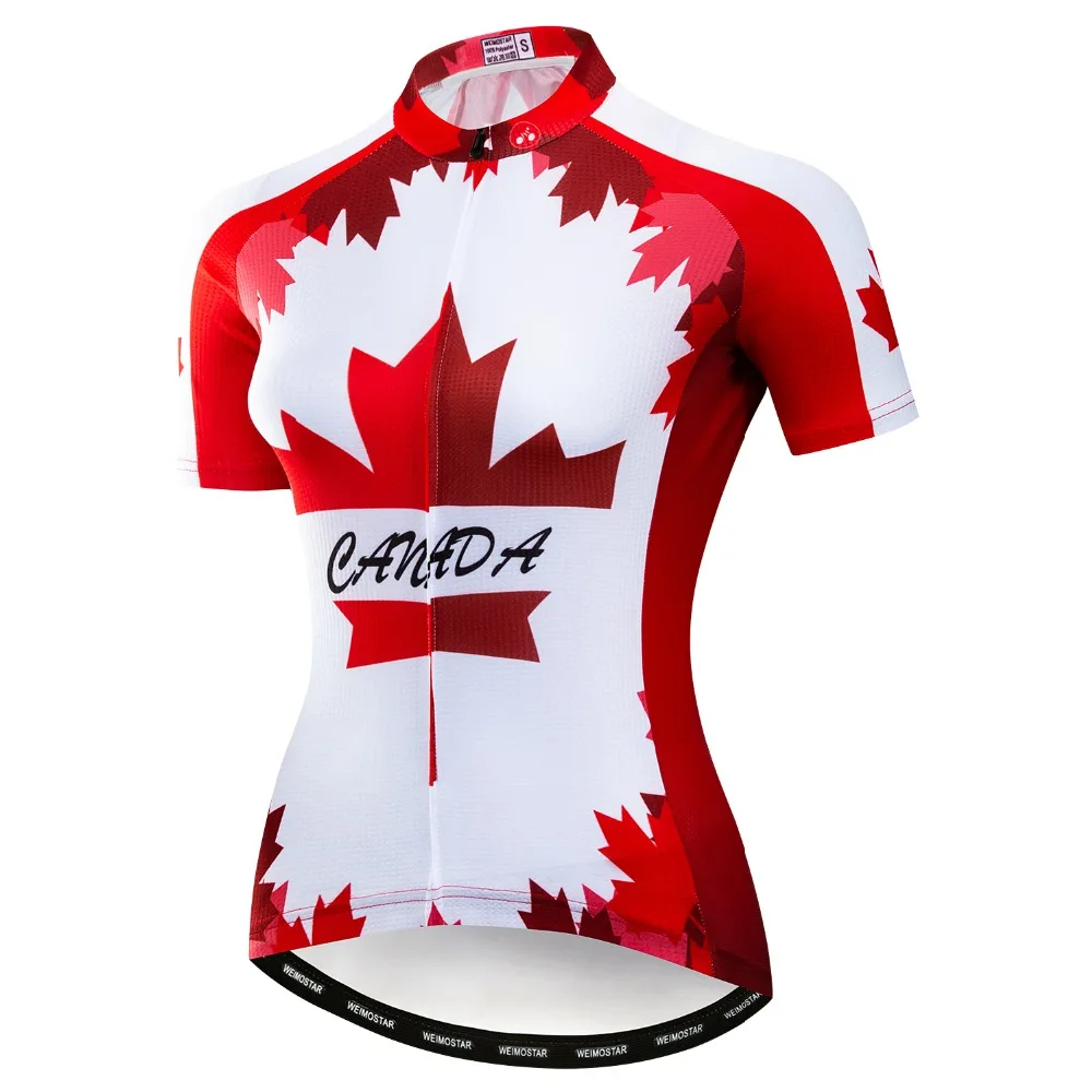 Мексика для косплея во Франции, Италии, Великобритания Канада Велоспорт Джерси Для женщин Одежда для велоспорта Pro Team MTB велосипеда майки летние Дорожный велосипед одежда