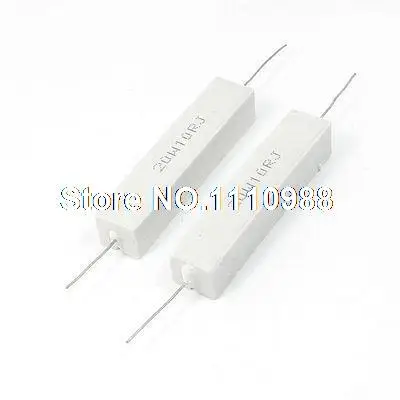

20W 10 Ohm 5% Axial Ceramic Cement Power Resistor 2 Pcs