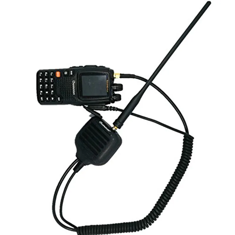 

Authentic Genuine Wouxun With the antenna Hand Speaker Microphone for Two-Way Radios KG-UVD1P, KG-UV6D,KG-UV8D,KG-UV9D Plus