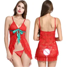 Сексуальное женское белье с красным кружевным бантом и телеграфным принтом, пижамный комплект, эротическое белье, Экзотическая одежда, сексуальное нижнее белье, сексуальные товары, костюмы