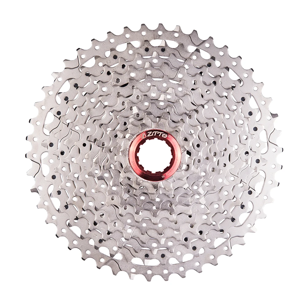 ZTTO MTB Mountain Bike Bicycle Parts 11 Speed Wide Ratio Cassette Freewheel 11-46T For K7 Parts M8000 M9000 XT SLX