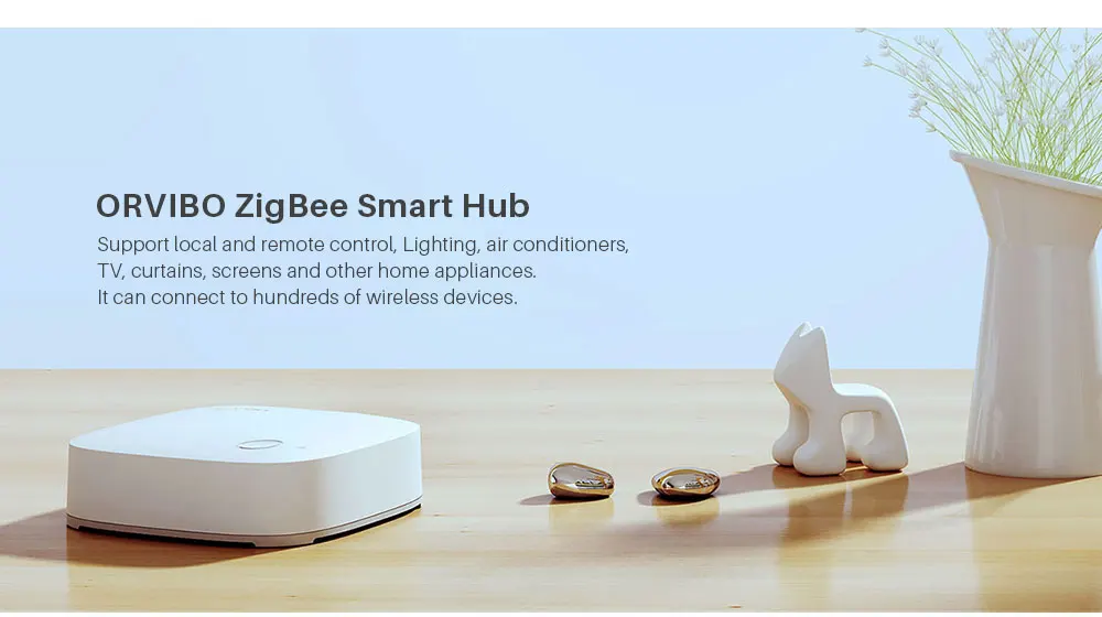 Orvibo Zigbee Smart Mini Hub домашняя Автоматизация WiFi беспроводной пульт дистанционного управления работа с корпусом/датчиком движения/датчиком двери/переключателем