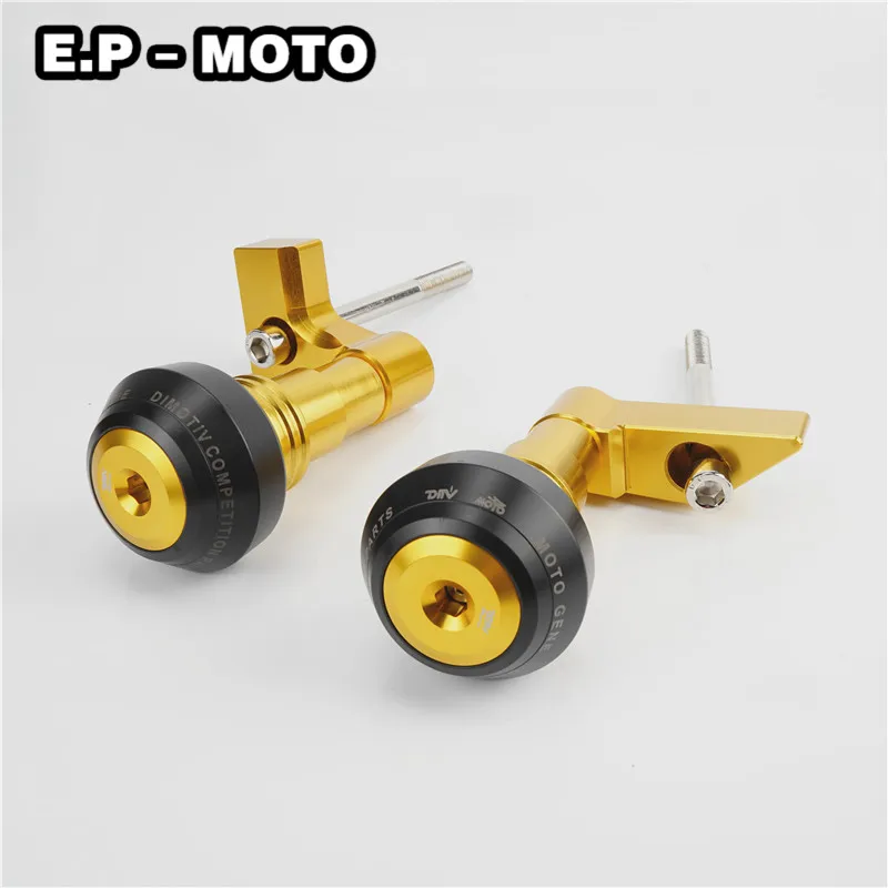 

New Falling Protectors Motorcycle CNC Aluminum Alloy Frame Slider Anti Crash Caps For ER-6F 2012-2016 ER-6N 2010-2016