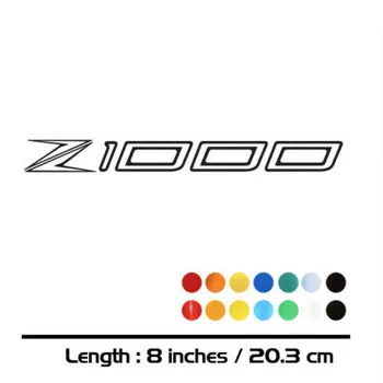 

2X NEW Motorcycle sticker bike Fuel tank Wheels helmet fairing Luggage MOTO accessories reflective sign decal For KAWASAKI Z1000