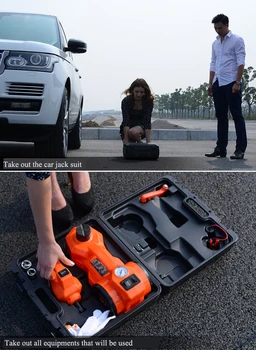 

free shipping sedan lift electric hydraulic lifting jack 12-36cm for 3 tons