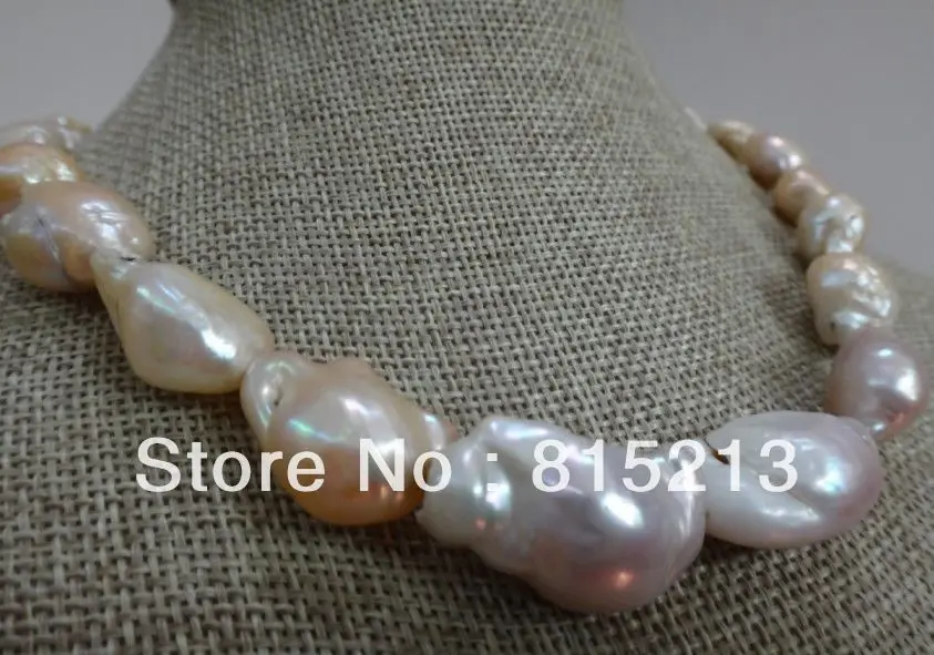 

ddh001772 HUGE18"18MM NATURAL SOUTH SEA GOLD LAVENDER MULTICOR PEARL NECKLACE 14KGP 28% Discount (A0322)
