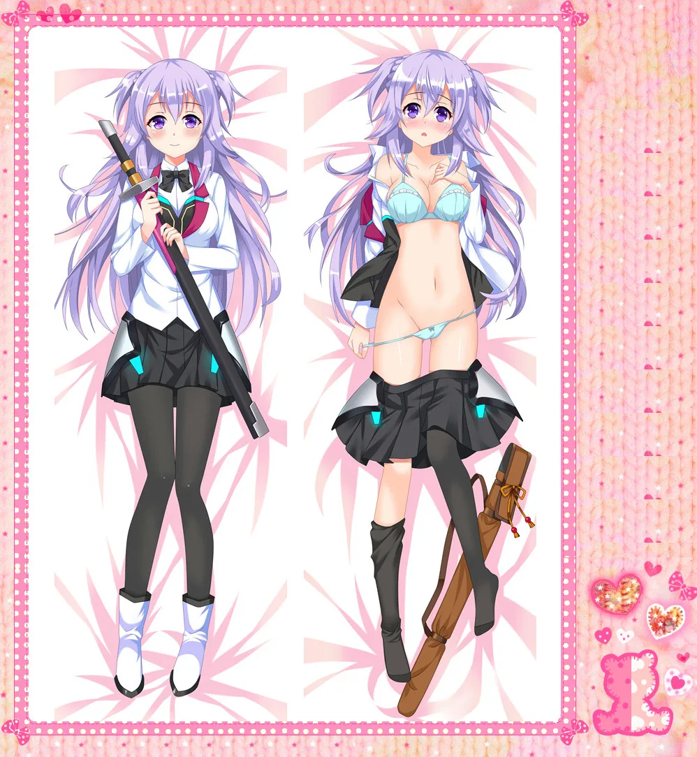 

Anime Cartoon Gakusen Toshi Asterisk Peach Skin 2 Way Double sided hugging Pillow Case Pillow Cover Pilllowcase 79035