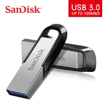 SanDisk CZ73 USB флеш-накопитель 128 Гб 64 ГБ 32 ГБ USB 3,0 металлическая ручка-накопитель 16 Гб карта памяти устройство для хранения U диск