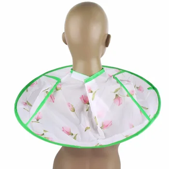 

Foldable 0-5 years Kids Hair Cutting Cape Flower Gown Waterproof Salon Hair Styling Hairdressing Barber Haircut Apron