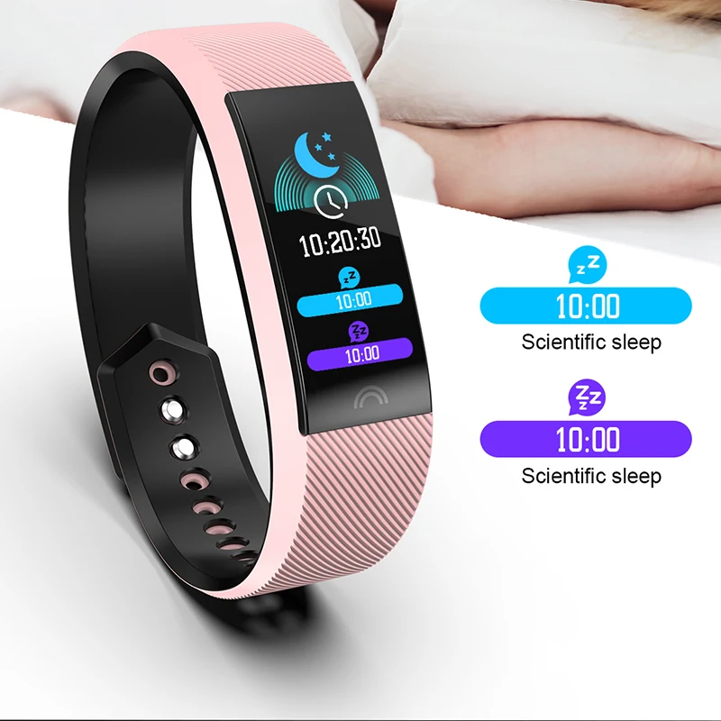 

2019 New IP68 Waterproof Sports Smart Watch Men Women Sports Pedometer Blood Pressure Oxygen Monitoring Smartwatch+ Box