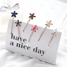 2pcs/lot Women Multi Colors Rhinestone Flower Hairpins Hair Grips Quality Elegant Crystal Hair Barrettes Hair Clips 2 Style