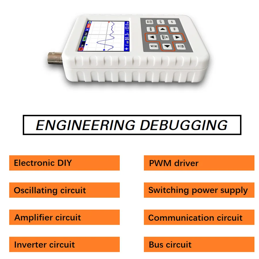 DSO FNIRSI PRO Портативный мини цифровой осциллограф 5 м пропускная способность 20MSps частота дискретизации