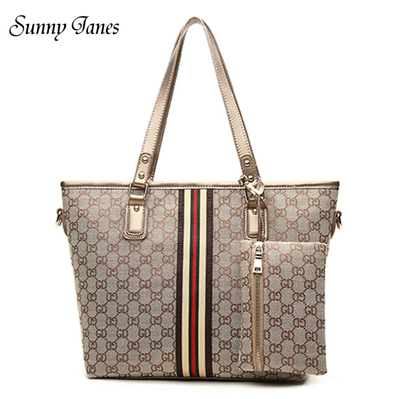 

Women's Handbag European and American Style Totes Bag Luxury Design Shoulder Bag Fashion Canvas Crossbody Bag Large Capacity